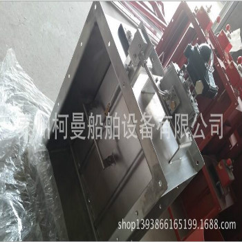 海油平臺防爆氣動加手動防火風閥（閘）