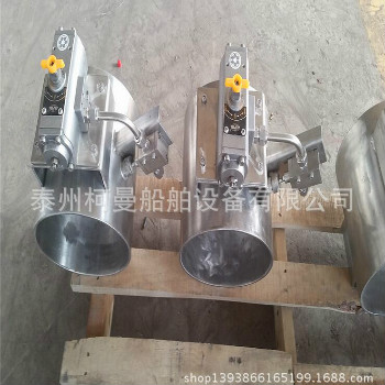 船用海工平臺氣動加手動防爆防火風閥