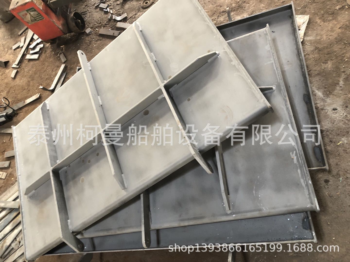 船舶改裝 固定百葉窗帶氣動風閘機構 帶重錘 焊接式固定百葉窗